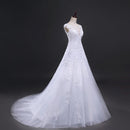 #214 Vestido Princesa Decote em "V" com Renda