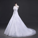 #214 Vestido Princesa Decote em "V" com Renda