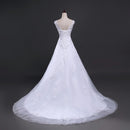 #214 Vestido Princesa Decote em "V" com Renda