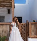 #234 Vestido Império/Boho Ombro a Ombro