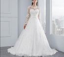 #222 Vestido Evasê de Manga longa