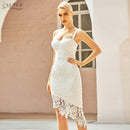 # Vestido Civil Sereia de Alça Midi
