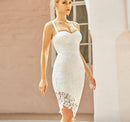 # Vestido Civil Sereia de Alça Midi