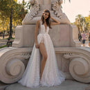 #252 Vestido Império /Boho em Decote "V"