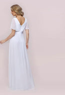 #114 Vestido reto com mangas