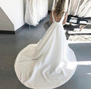 #158 Vestido Império liso