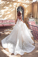 #226 Vestido Princesa renda floral