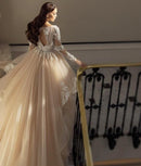 #229 Vestido Princesa Glamour Manga Longa