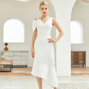 #079 VESTIDO DE NOIVA MIDI CIVIL