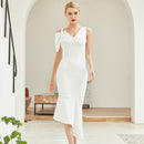 #079 VESTIDO DE NOIVA MIDI CIVIL