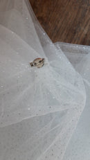 Capa de Véu com glitter