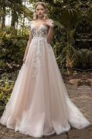 #249 Vestido império/ boho romântico ombro a ombro