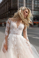 #152 Vestido Império de manga