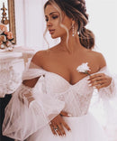 #239 Vestido Império Com Mangas Bufantes