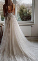 #238 vestido luxo Império Decote Profundo