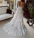 #254 Vestido de Luxo Império Illusion com Alça