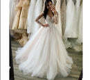 #219 Vestido Princesa Manga Longa Illusion