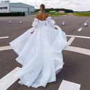 #242 Vestido Império Mangas Bufantes