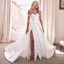 #148 Vestido tomara que caia liso com fenda