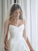 #148 Vestido tomara que caia liso com fenda